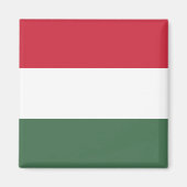 Drapeau Hongrie tricolore マグネット (正面)