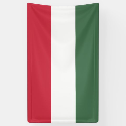 Drapeau Hongrie tricolore 横断幕 (縦)