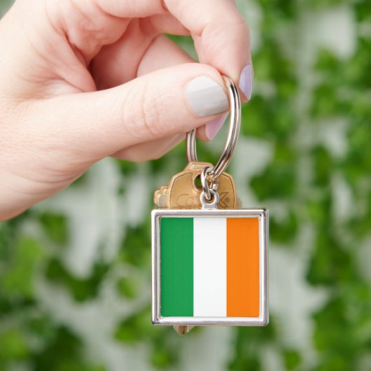 Drapeau Irlande Tricolore キーホルダー (手)