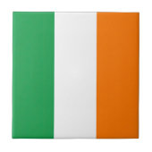 Drapeau Irlande Tricolore タイル (正面)