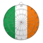 Drapeau Irlande Tricolore ダーツボード (正面)