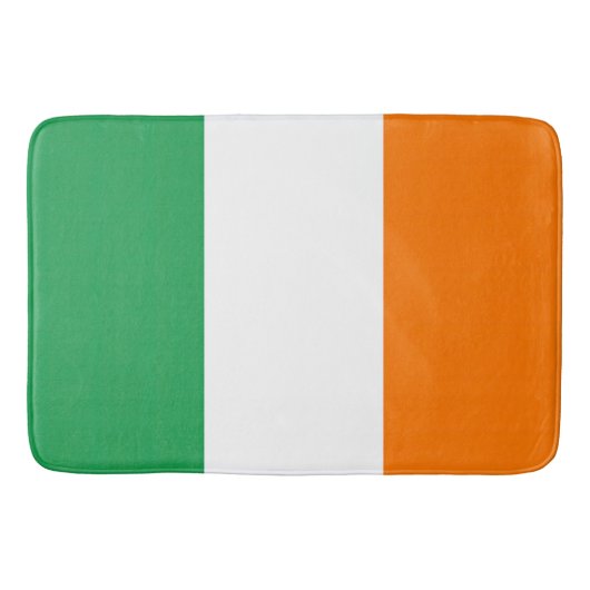 Drapeau Irlande Tricolore バスマット (正面)