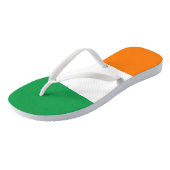 Drapeau Irlande Tricolore ビーチサンダル (アングル)