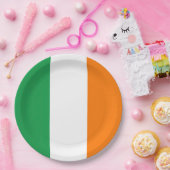 Drapeau Irlande Tricolore ペーパープレート (パーティー)