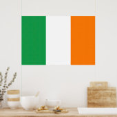 Drapeau Irlande Tricolore ポスター (キッチン)