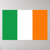 Drapeau Irlande Tricolore ポスター (正面)