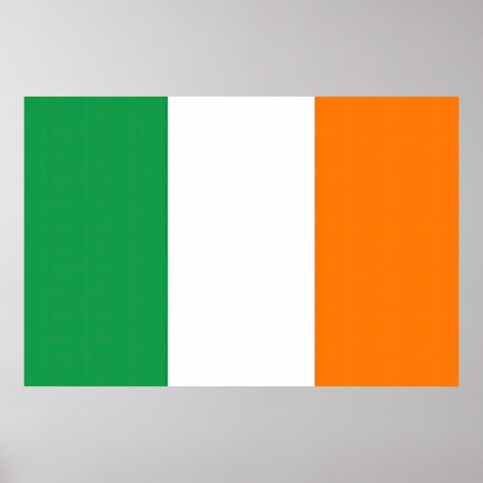 Drapeau Irlande Tricolore ポスター (正面)