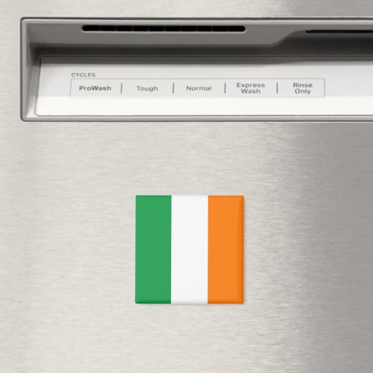 Drapeau Irlande Tricolore マグネット (インサイチュ (食洗機))