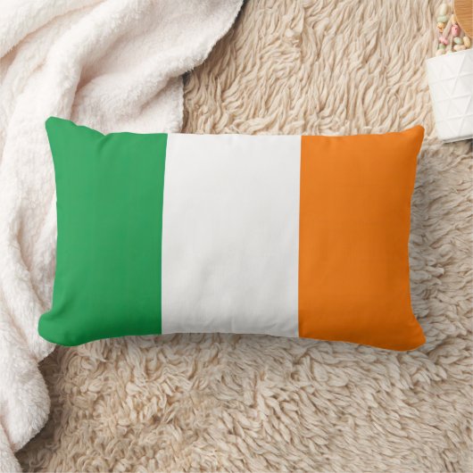Drapeau Irlande Tricolore ランバークッション (ブランケット)