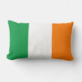 Drapeau Irlande Tricolore ランバークッション (正面)
