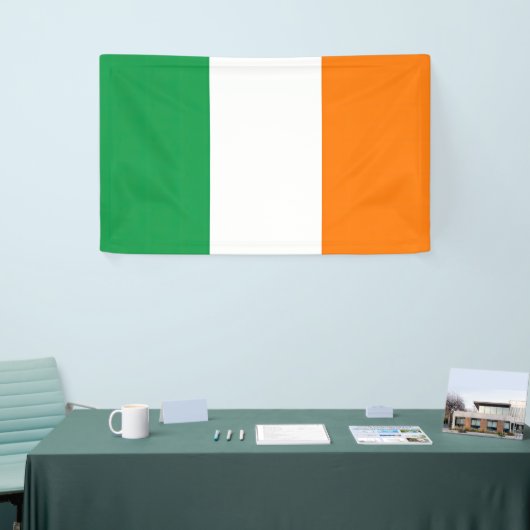 Drapeau Irlande Tricolore 横断幕 (トレードショー)