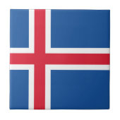 Drapeau Islande タイル (正面)