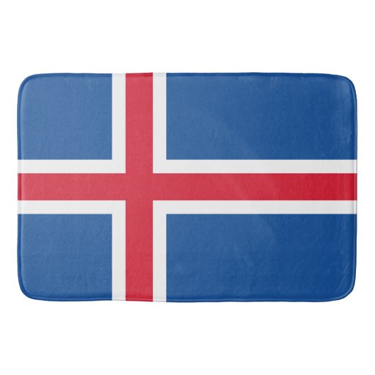 Drapeau Islande バスマット (正面)