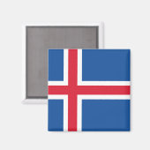 Drapeau Islande マグネット (正面/裏面)