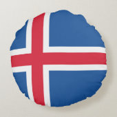 Drapeau Islande ラウンドクッション (裏面)