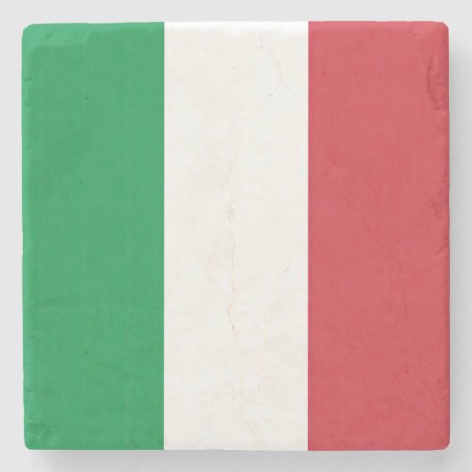 Drapeau Italie Tricolore ストーンコースター (正面)