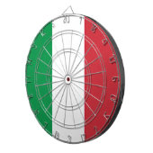 Drapeau Italie Tricolore ダーツボード (正面右)