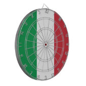 Drapeau Italie Tricolore ダーツボード (正面左)