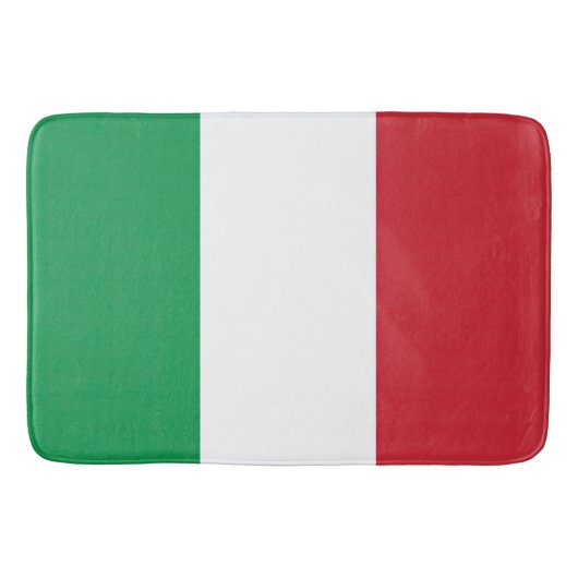 Drapeau Italie Tricolore バスマット (正面)