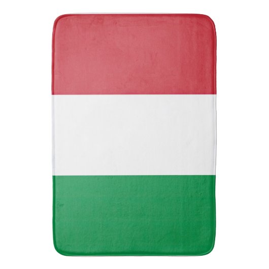 Drapeau Italie Tricolore バスマット (正面縦)