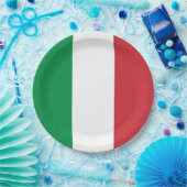 Drapeau Italie Tricolore ペーパープレート (パーティー)