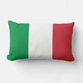 Drapeau Italie Tricolore ランバークッション (正面)