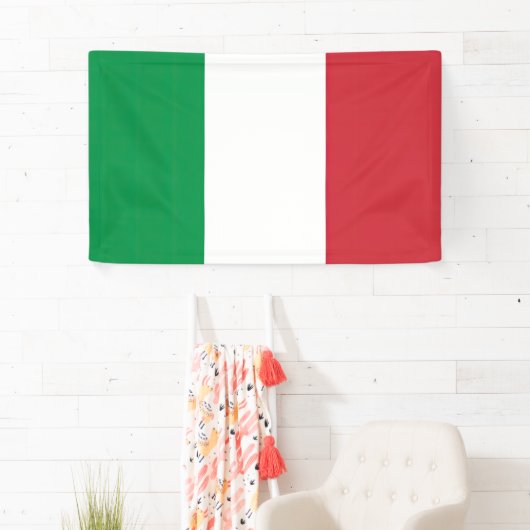 Drapeau Italie Tricolore 横断幕 (インサイチュ)