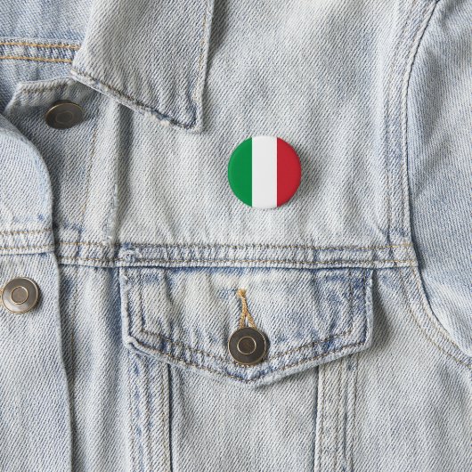 Drapeau Italie Tricolore 缶バッジ (インサイチュ)