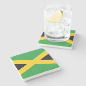 Drapeau Jamaïque  ストーンコースター (横)