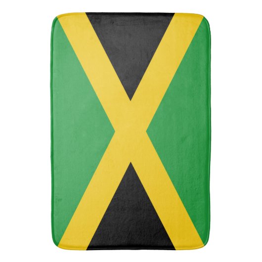 Drapeau Jamaïque  バスマット (正面縦)