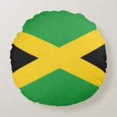 Drapeau Jamaïque  ラウンドクッション (正面)