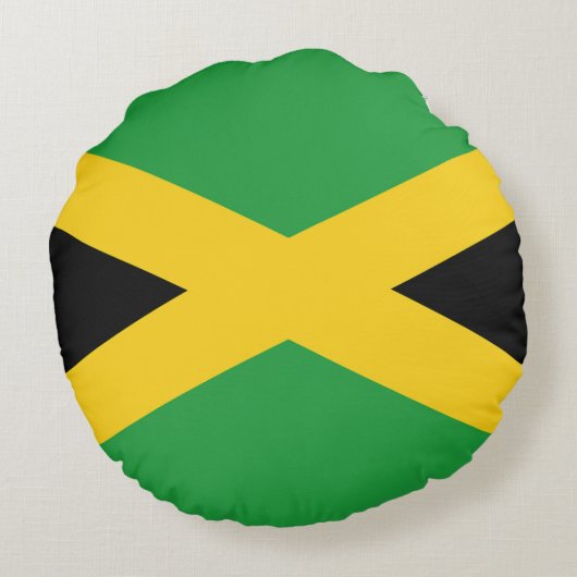 Drapeau Jamaïque  ラウンドクッション (裏面)
