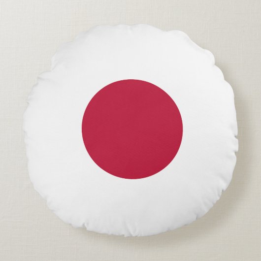 Drapeau Japon ラウンドクッション (正面)