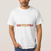 Drapeau Kirghizistan Tシャツ (正面)