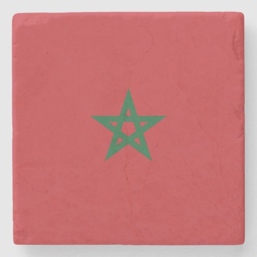 Drapeau Maroc ストーンコースター (正面)