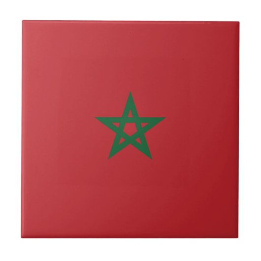 Drapeau Maroc タイル (正面)