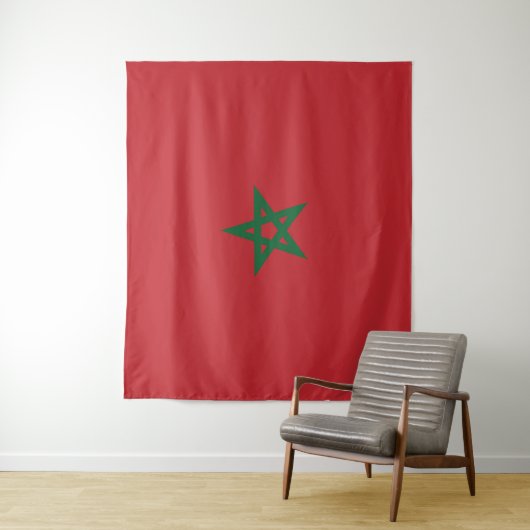 Drapeau Maroc タペストリー (インサイチュ)