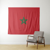 Drapeau Maroc タペストリー (インサイチュ(横))
