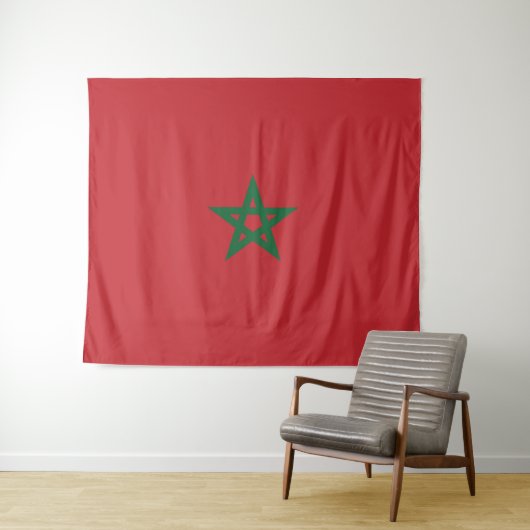 Drapeau Maroc タペストリー (インサイチュ(横))