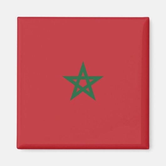 Drapeau Maroc マグネット (正面)