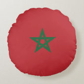 Drapeau Maroc ラウンドクッション (正面)