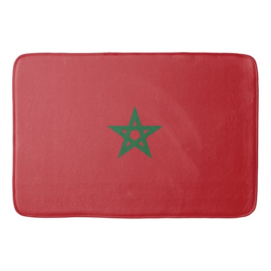 Drapeau Maroc Tapis de bain バスマット (正面)