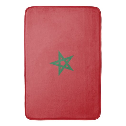 Drapeau Maroc Tapis de bain バスマット (正面縦)