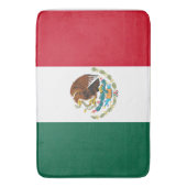 Drapeau Mexique Tricolore バスマット (正面縦)