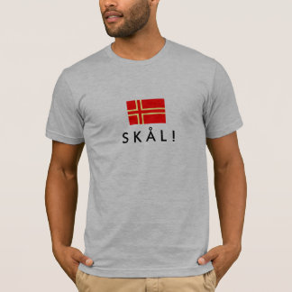 drapeau normand de saint-Olaf SKÅL ! Tシャツ