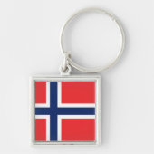 Drapeau Norvège キーホルダー (正面)