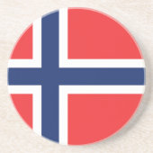 Drapeau Norvège コースター (正面)