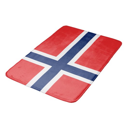 Drapeau Norvège バスマット (アングル)