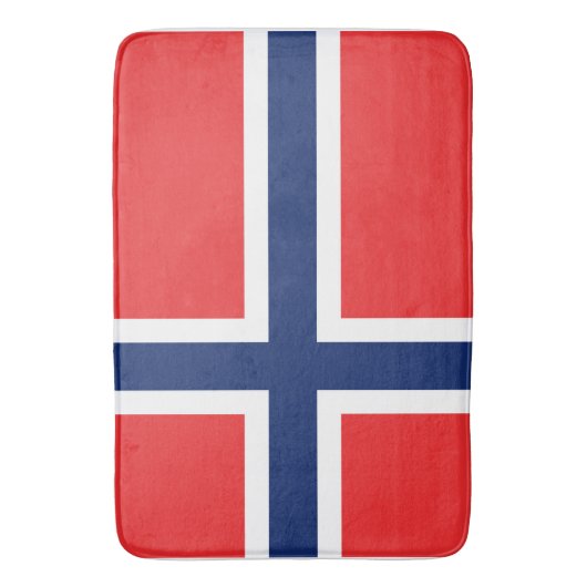 Drapeau Norvège バスマット (正面縦)