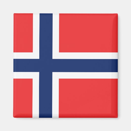 Drapeau Norvège マグネット (正面)